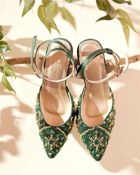 Emerald Green Heels