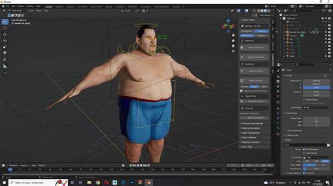 Fat Man - 3D Model by khaloui