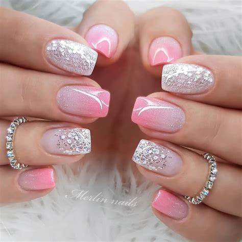 30 Latest Pink And White Nail Ideas To Try In 2024!
