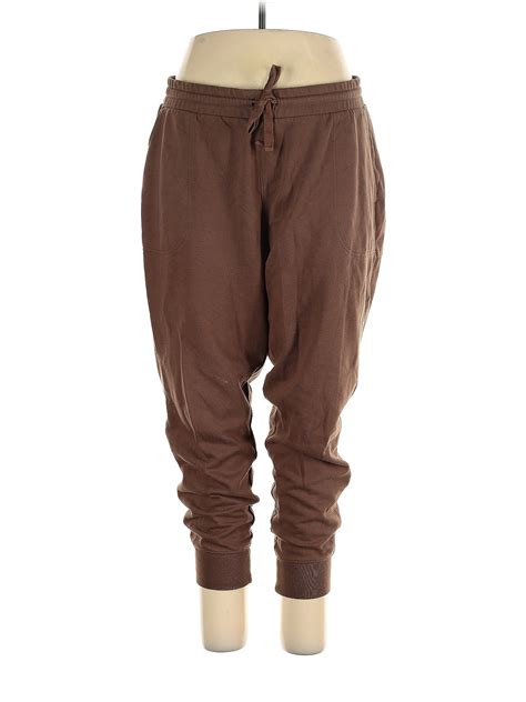 Gap Solid Brown Sweatpants Size XL - 67% off | ThredUp