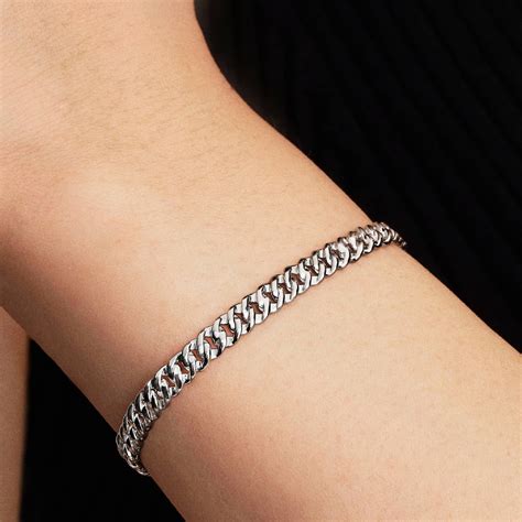 594367C00 | Pandora Timeless Cuban Chain Bracelet 925 Silver