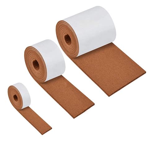 3 Packs Felt Furniture Pads, Heavy Duty Felt Strip Roll with Adhesive ...