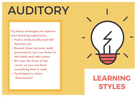 Auditory Learning Styles