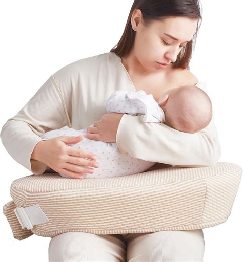 Amazon.com: QSTEHEML Nursing Pillow for Breastfeeding for Mom and Baby ...