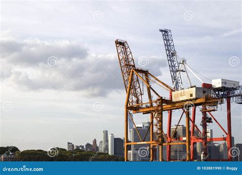 Red Hook Container Terminal in New York City Editorial Image - Image of ...