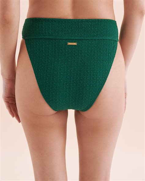 BILLABONG So Dazed Aruba High Waist Cheeky Bikini Bottom - Emerald ...