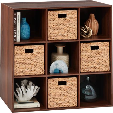 Amazon.com: Best Choice Products 9-Cube Storage Organizer, 11in Shelf ...