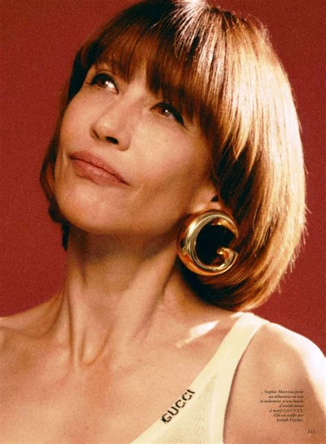 Sophie Marceau - Vogue France April 2024 Issue • CelebMafia