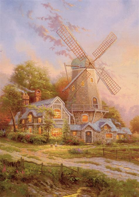 Windmill Painting