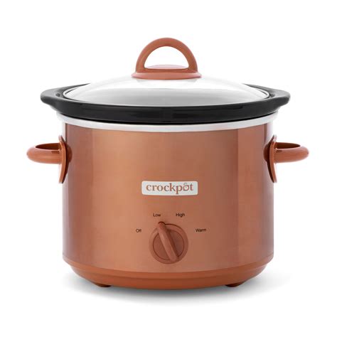 Crock-Pot® 3-Quart Manual Slow Cooker, Small Size, Woodgrain Design ...