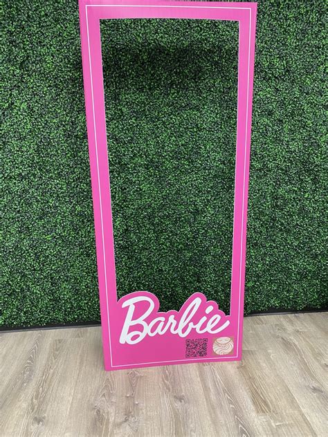 Barbie Box Photo Booth 5 Feet Tall (customized With Logo/qr Code) - Etsy