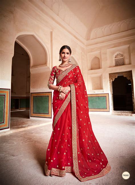 Sabyasachi Red Sarees