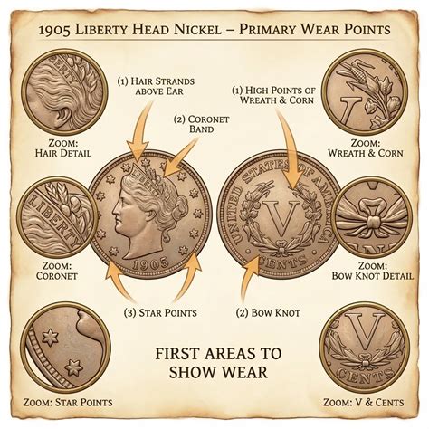 1905 Nickel Value: Mint Varieties, Rarity, And Current Prices - Coins Value