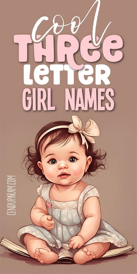 3 Letter Girl Names with Meanings - Cenzerely Yours in 2024 | Sweet ...