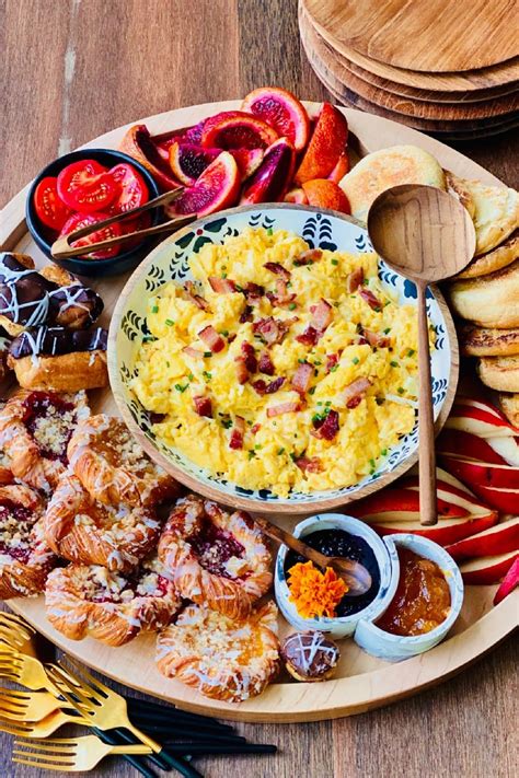 Scrambled Eggs Brunch Board - Reluctant Entertainer