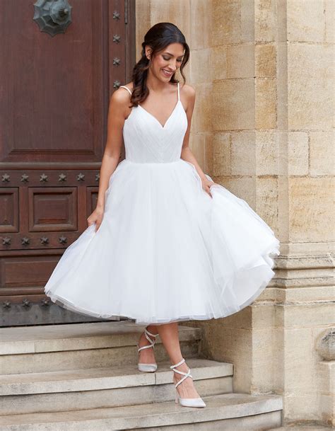 Short wedding dresses online 60 photos - Vianawedding.com