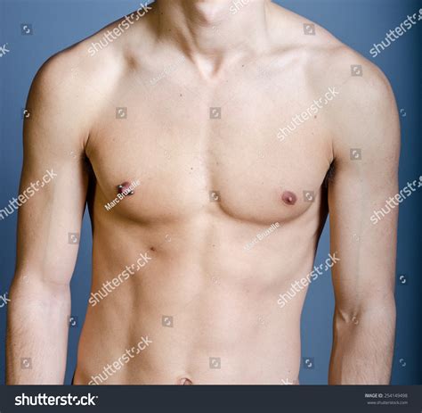 Male Ripped Torso Nipple Piercing Stock Photo 254149498 | Shutterstock