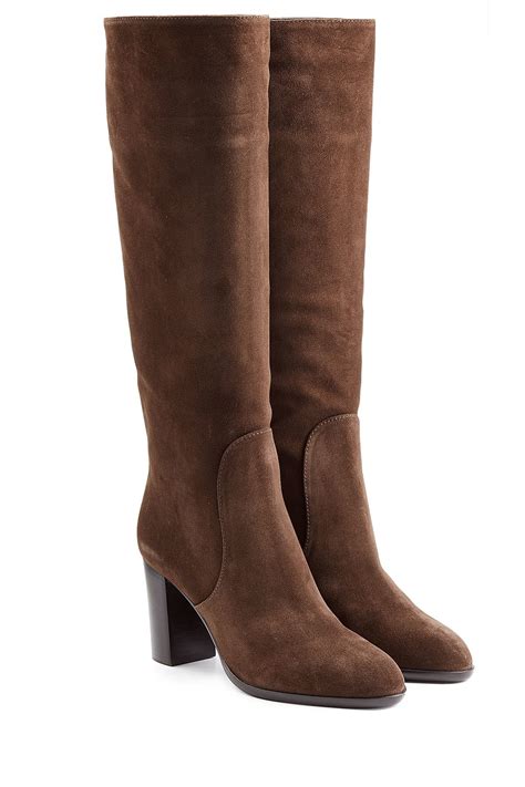 Boots Brown Suede at Aidan Whyte blog
