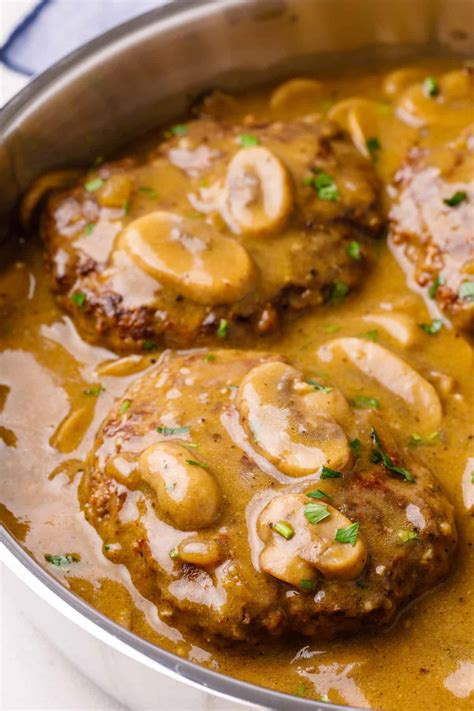Salisbury Steak From Frozen Hamburger Patties at James Saavedra blog