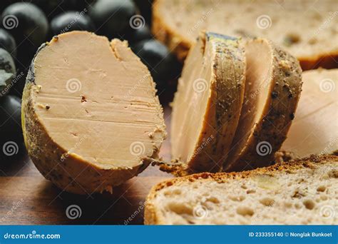 Close Up of Goose Liver or Foie Gras Stock Photo - Image of appetizer ...