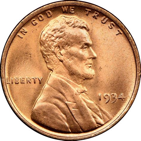 1934 Lincoln Wheat Penny Prices | Ungraded, NGC, PCGS Values