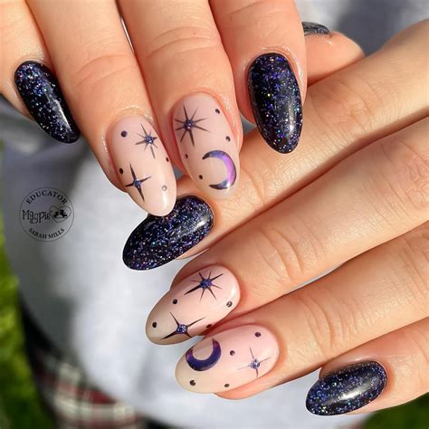 Moon and Star Nail Designs: 27+ Pretty Looks to Inspired Your Next ...