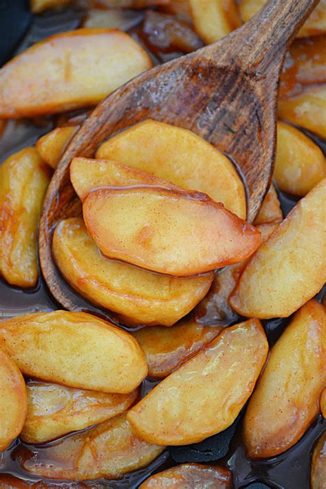 Fried Apples (Skillet Recipe) - Finding Zest