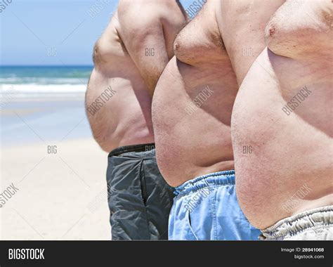 Close Three Obese Fat Image & Photo (Free Trial) | Bigstock