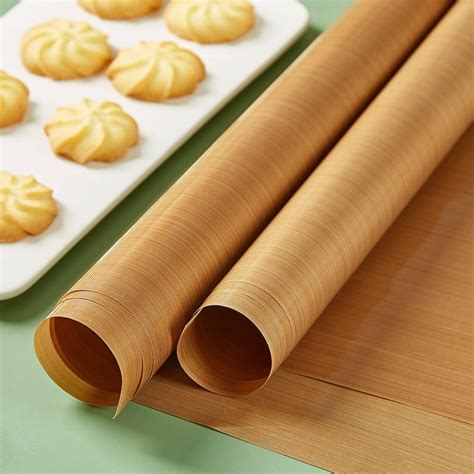 Amazon.com: Teflon Sheets for Baking 16" x 10FT, Teflon Sheet for Heat ...