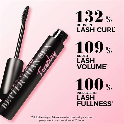 Travel Size Better Than Sex Foreplay Mascara Primer | Too Faced