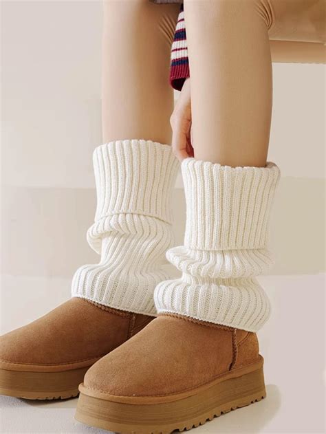 1 Pair 40cm Y2K Leg Warmers, Your Essential Spring Fashion Leg Sleeves ...