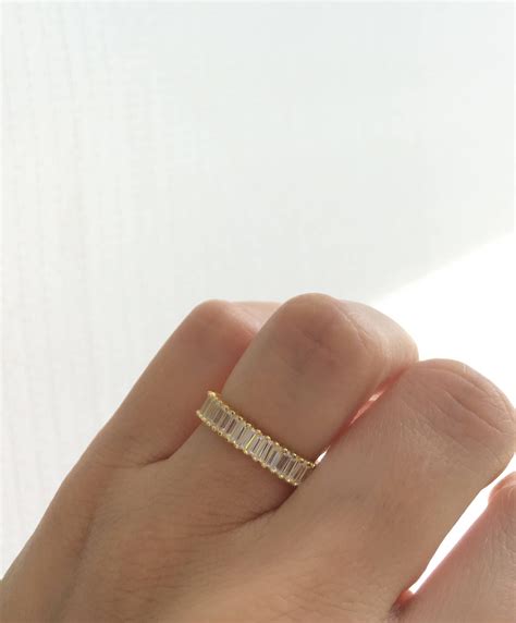 Baguette Wedding Band