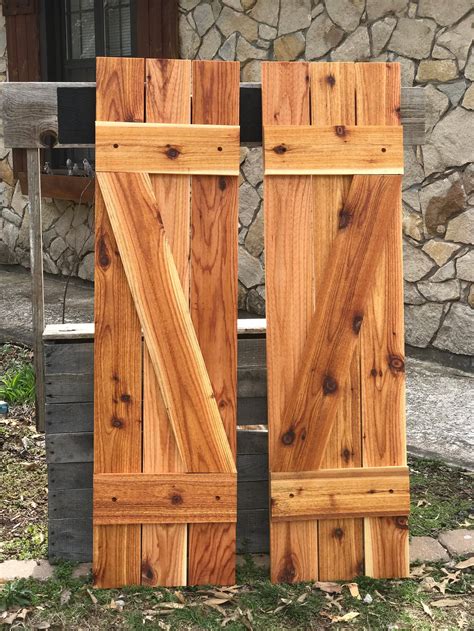 Wood Shutters Exterior Diy at Dorothy Hood blog