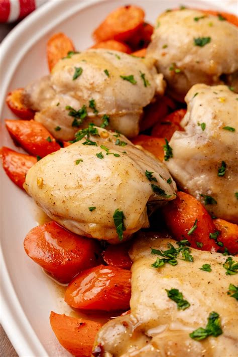 Sheet Pan Honey Glazed Chicken Thighs