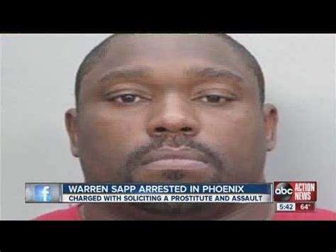 Warren Sapp Arrested For Assault and Soliciting Prostitute Suspended ...