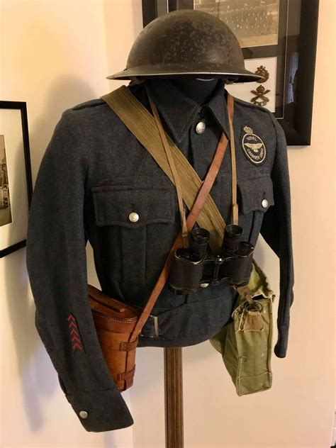 Royal Observer Corps beret.