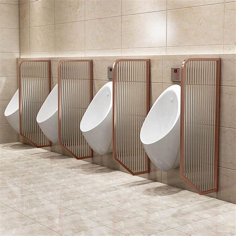 Amazon.com: Urinal Privacy Screen Wall-mounted Urinal Baffle, Modern ...