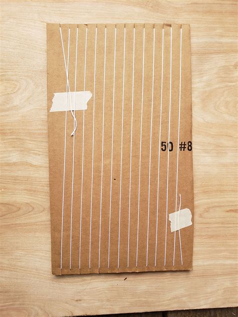DIY Cardboard Weaving Loom — Cedar Dell Forest Farm