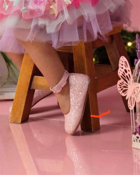 Pink Glitter Shoes Childrens Dress Shoes Kids Shoes Toddler Baby Flats ...