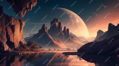 Premium AI Image | Luxury sky 4K Wallpaper backgrounod design with desktop wallpaper