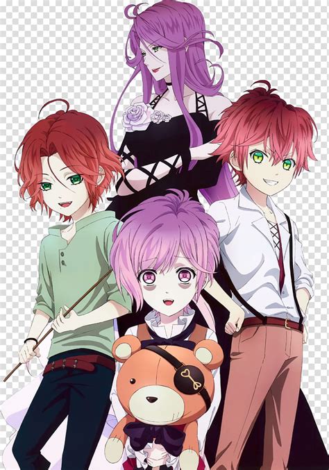 Diabolik Lovers, Young Laito and Ayato anime characters transparent ...