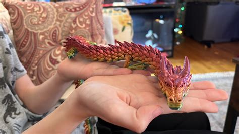 3D printer Articulated Dragon • made with Ender 3・Cults