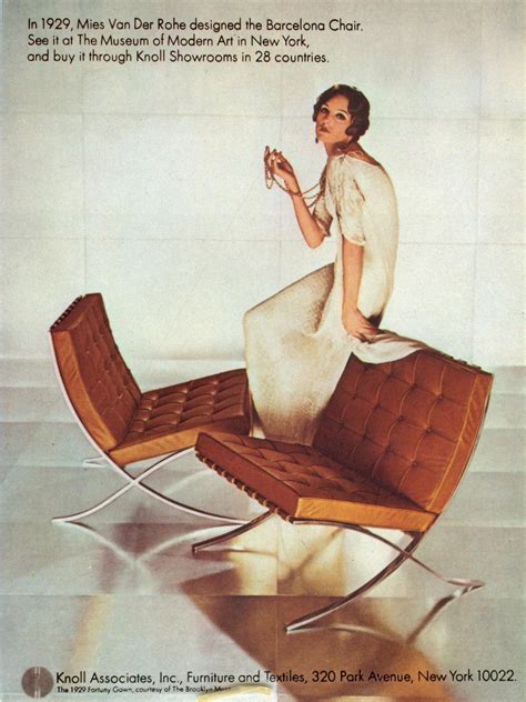 Barcelona Chair | Knoll International | Ludwig Mies van der Rohe ...