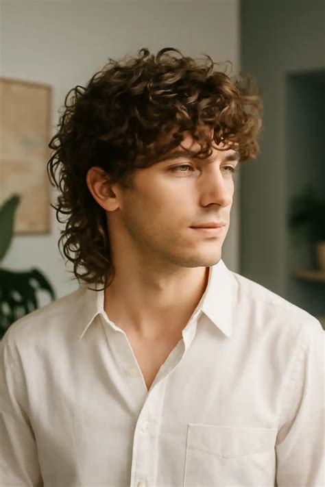 23 Wolf Cut Men Variations Trending Now - Barber Xpert