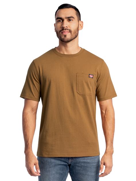 Wrangler Men's Heavyweight Pocket Crew T-Shirt, S-2XLT, Relaxed Fit ...