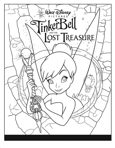 Free Printable Tinkerbell Coloring Pages For Kids
