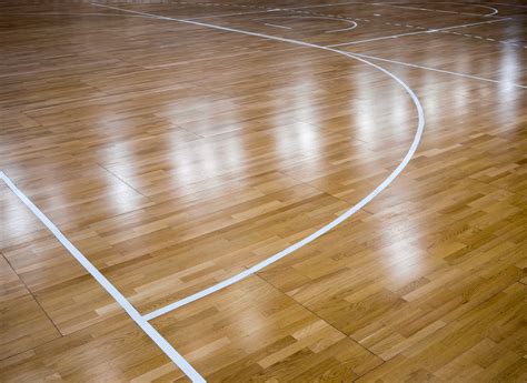 Indoor Basketball Court: Types Of Floor Material | Precision Flooring ...