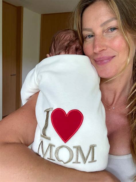 Gisele Bündchen shares photos with youngest child in Mother's Day post ...