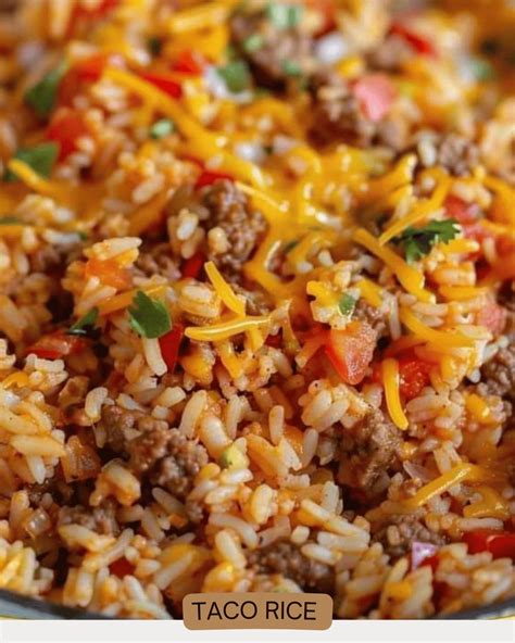 Taco Rice - Recipes blog