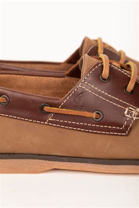Mens Leather Deck Shoes UK | Rydale
